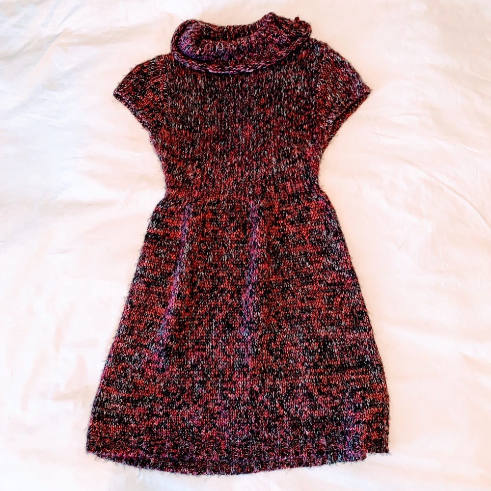 Knit sweater dress